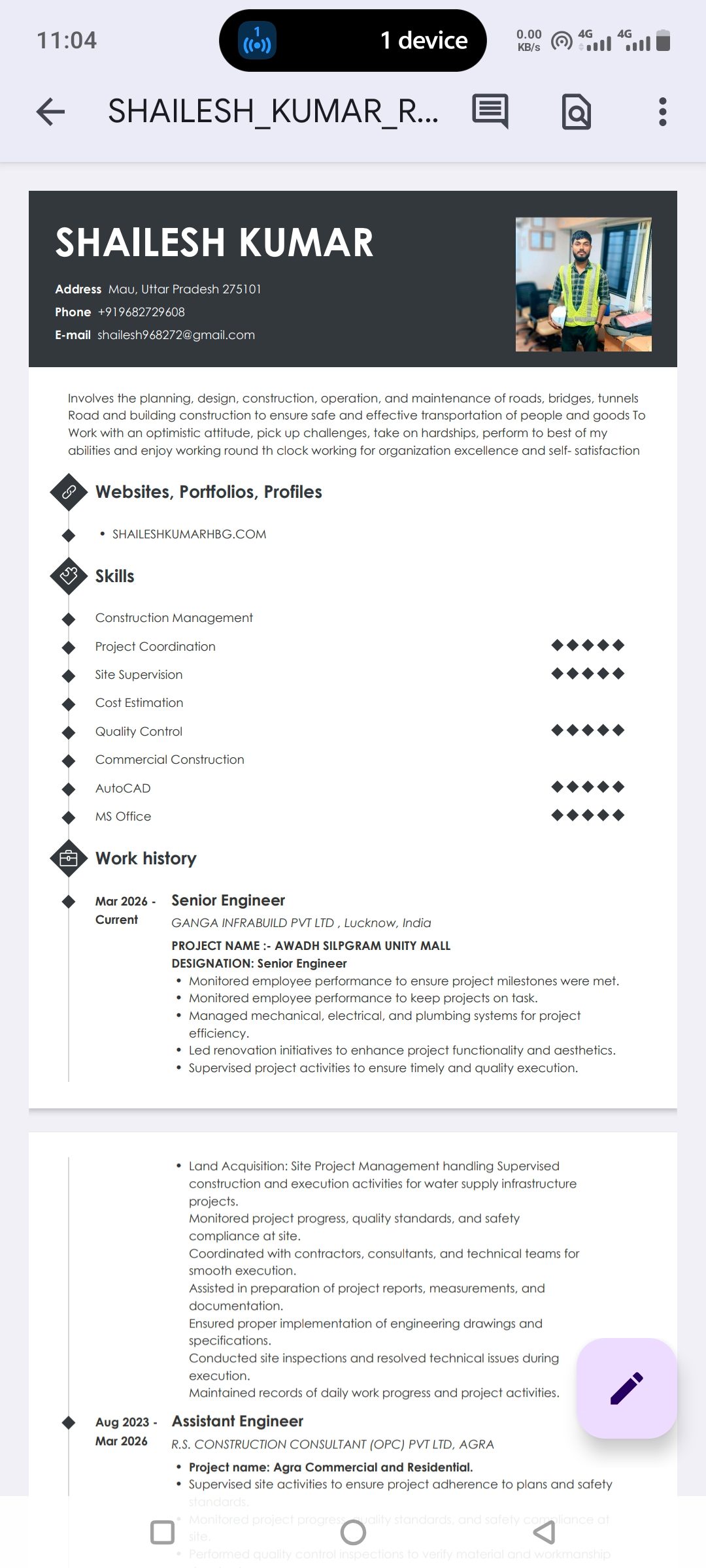 Featured Portfolio - SHAILESH KUMAR