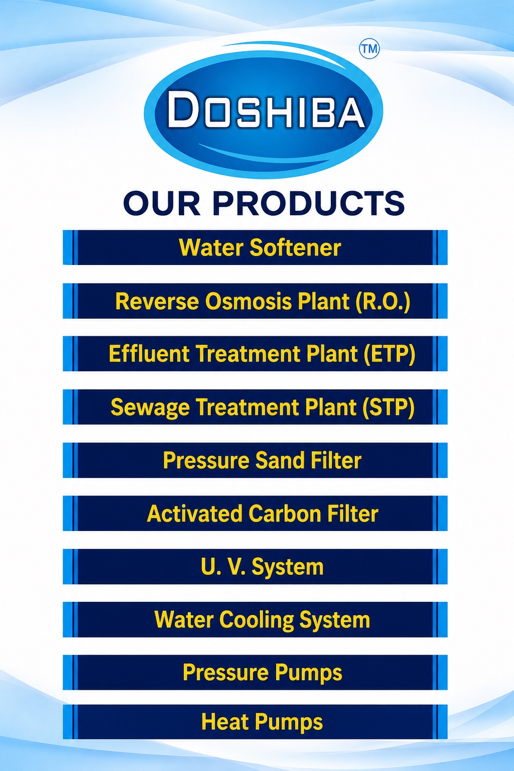 Doshiba Water Treatment — shop photo 3